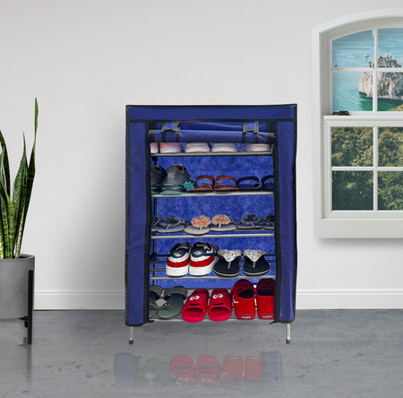 Small metal online shoe rack