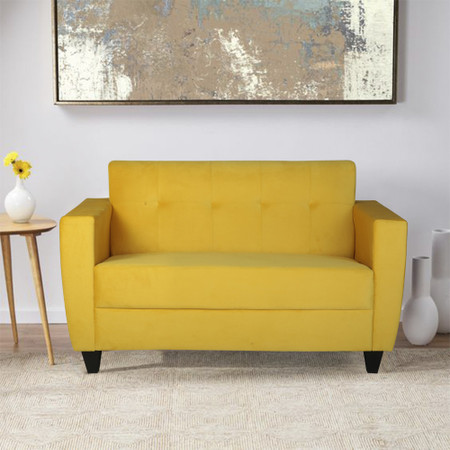 Yellow sofas shop for sale