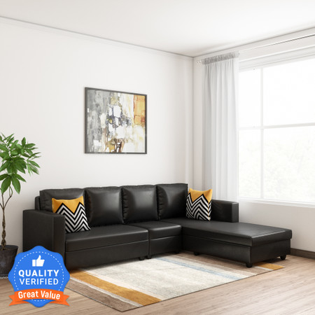 Flipkart leather sofa deals