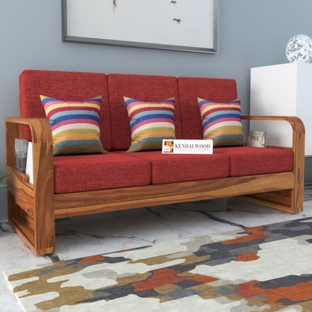 Wooden deals sofa flipkart