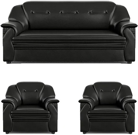 Leather sales ka sofa