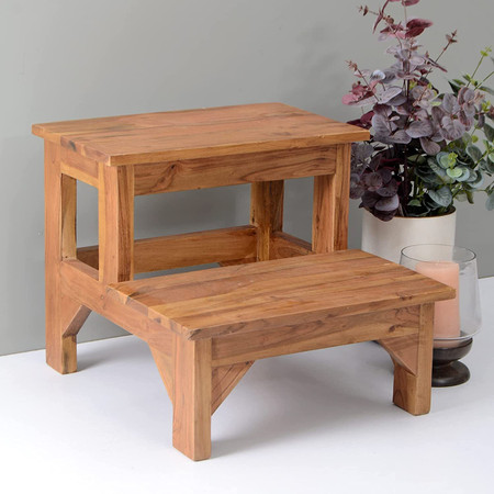 Wooden deals stool flipkart