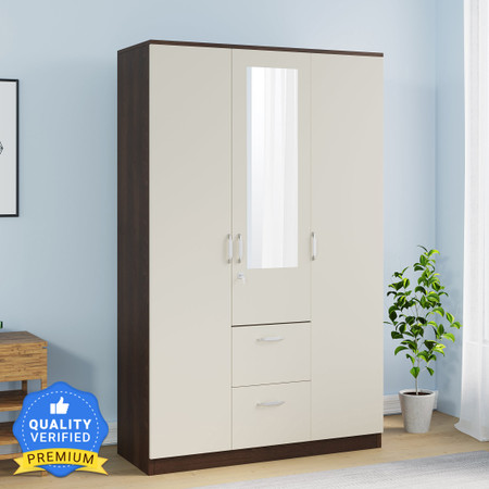 Nilkamal outlet wooden wardrobe