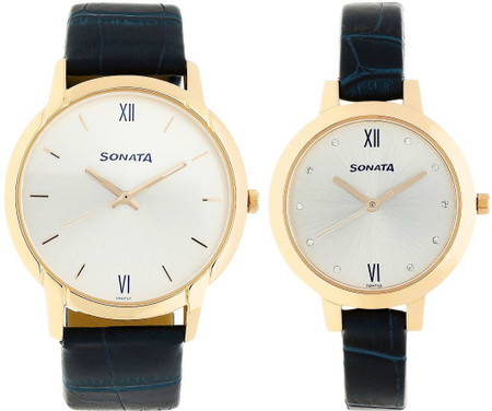Titan sonata couple hotsell watches price