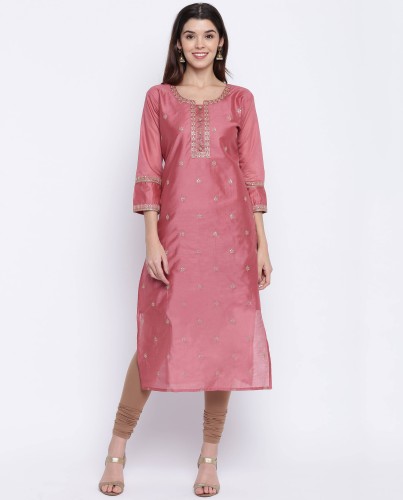 Silk hotsell kurtis flipkart