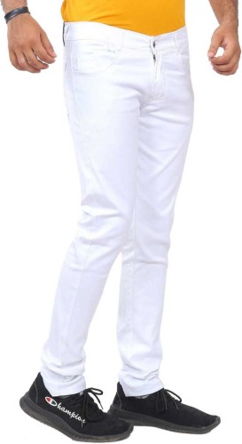 White Color Straight Comfortable Daily Wear Denim Rough Jeans For Men Age  Group 16 Years at Best Price in Porbandar  Shyam Fashion