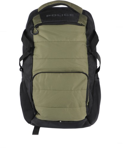Polyester Police Hedge Laptop Backpack Capacity 30 L