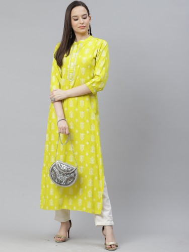 Flipkart on sale green kurti