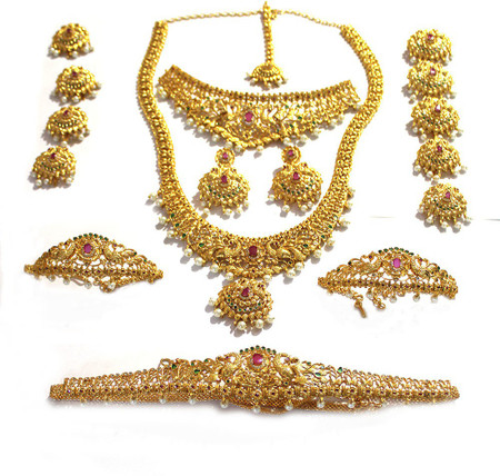 Bridal jewellery on sale set in flipkart