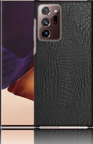Vaku ® Samsung Galaxy Note 20 Ultra Cheron Series Leather Stitched Gol –