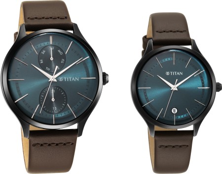 Online couple deals watches titan