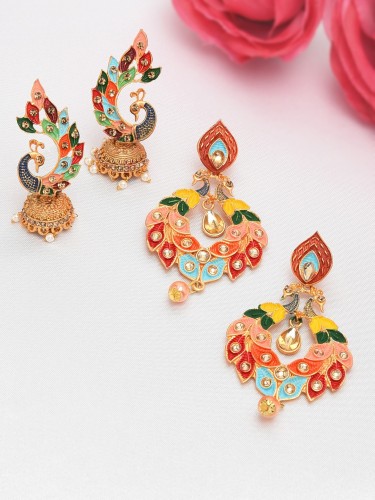 Zaveri earrings clearance