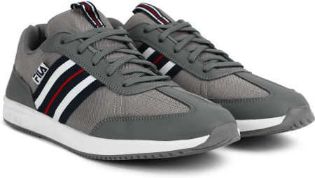 Fila calve hot sale grey sneakers