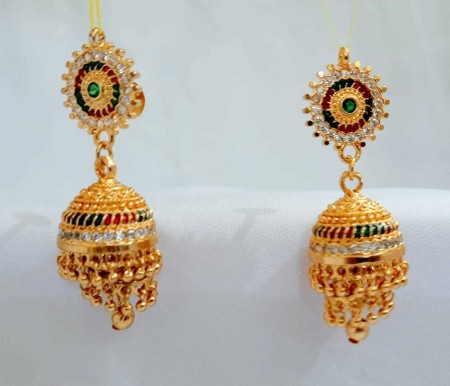 Rajputi deals gold earrings