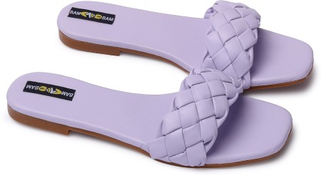 Lavender hot sale sandals flat