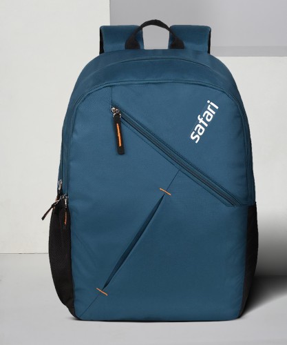 Buy Safari Duo 1 Blue Polyester Backpack at Amazon.in