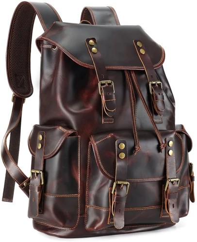 Buy clearance leather backpack