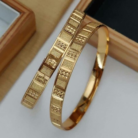 Latest gold bangles hot sale design for daily use