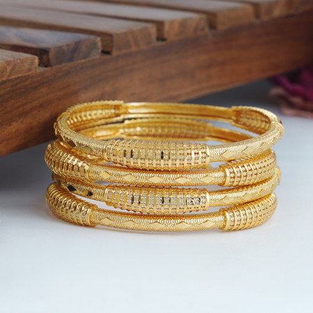 Gold bangles online designs daily wear