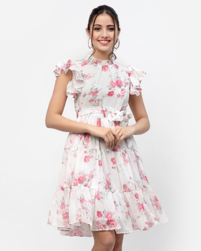 Floral store dresses flipkart