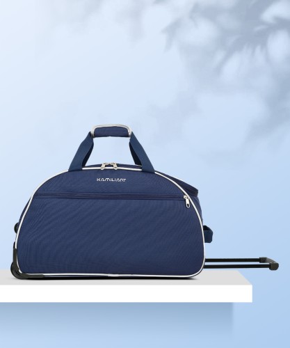 Nice Line duffle bags / travelling bag Travel Duffel Bag/ Backpacks (206-S  P Duffel With Wheels (Strolley) Blue - Price in India 