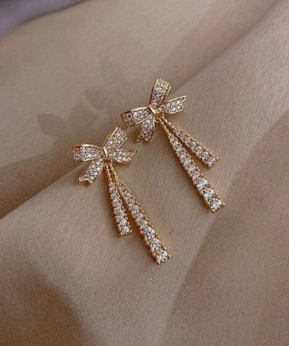 White stone cheap earrings online