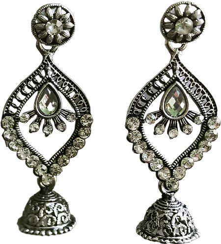 Silver on sale jhumkas flipkart