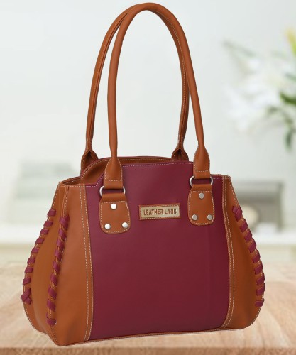 Land discount leather handbags