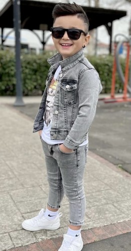 Jeans coat outlet for boys