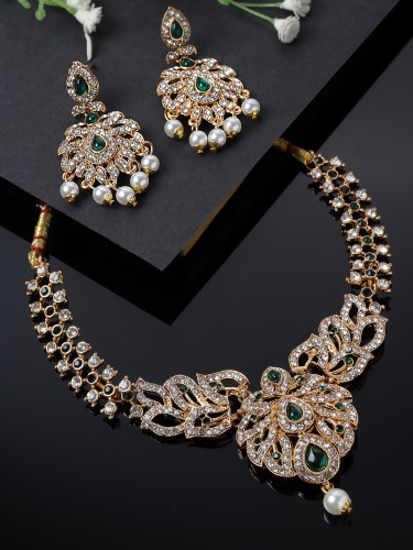 Khazana diamond necklace with on sale price