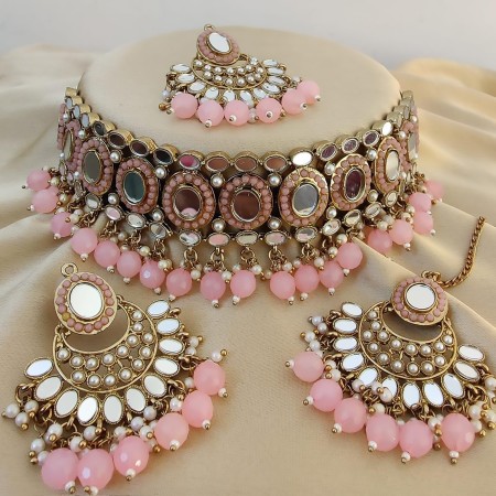 Flipkart jewellery set below on sale 500