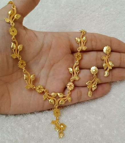 Light weight gold sales beads jewellery