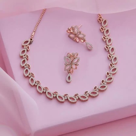 Rose gold imitation on sale jewellery