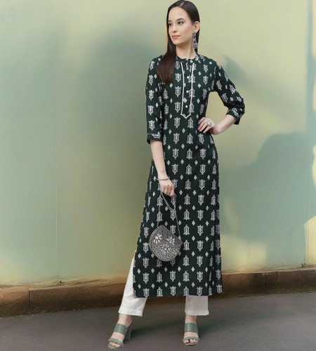 Cotton kurtis online flipkart top