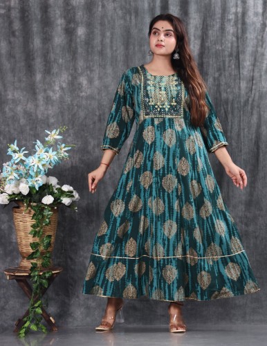 Anarkali cotton clearance kurtis on flipkart