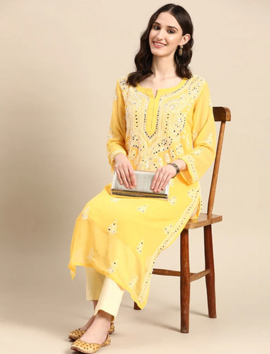 Chiffon kurtis flipkart cheap