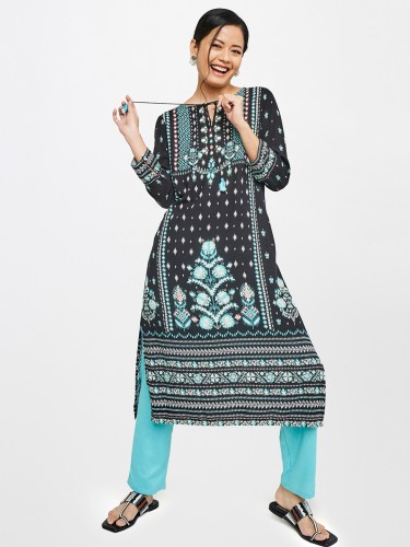 Global desi kurtis on flipkart best sale