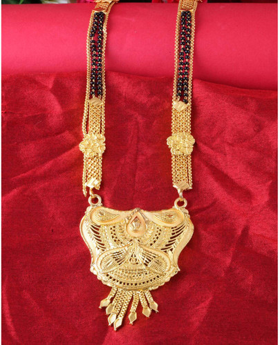 1 Gram Gold Plated Mangalsutra Buy 1 Gram Gold Plated