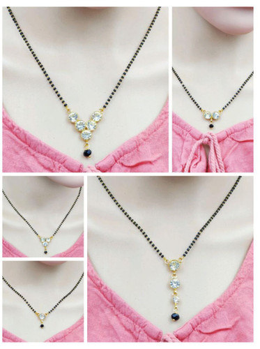 Latest light clearance weight mangalsutra design