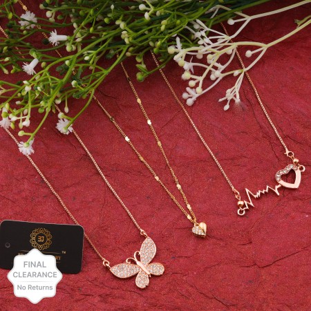 Pretty Simple Chain Necklace For Woman