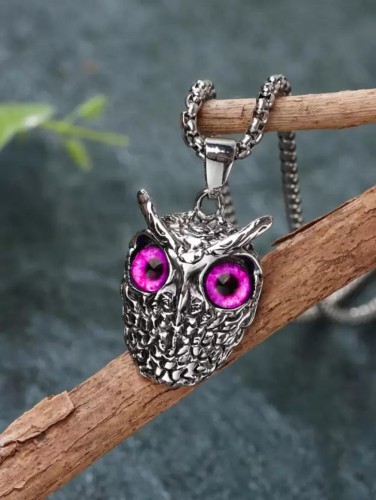 Eyes of Night, Owl Necklace