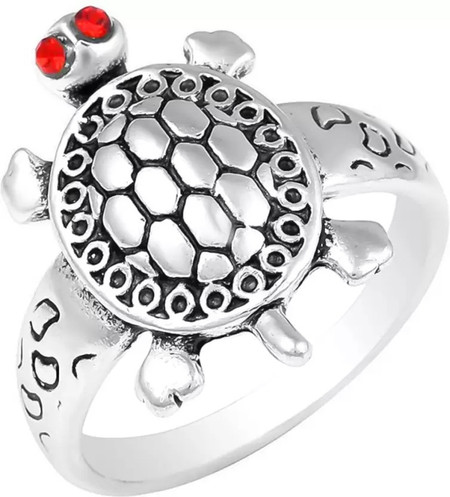 Tortoise Ring In Silver Buy Tortoise Ring In Silver online at