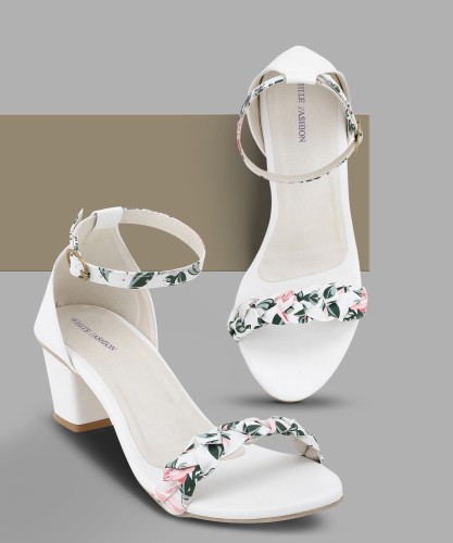 White Fashion Heels Buy White Fashion Heels Online at Best