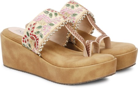 Nautanki discount bride slippers