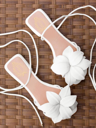 Camfosy Summer Flat Sandals for Women, Gladiator India
