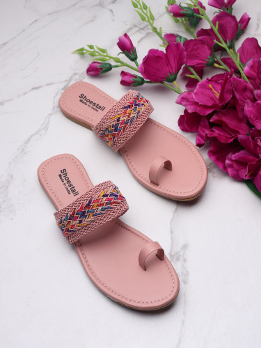 Party wear flat sandals