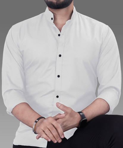 plain white shirt design
