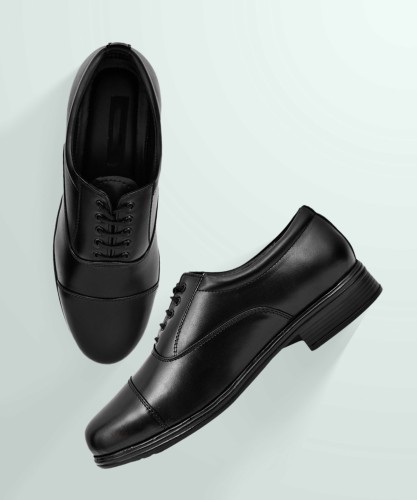 Flipkart men's black formal on sale shoes