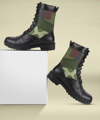 Camouflage Boot Caterpillar Adventure Original Leather Release!