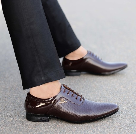 Brown formal sales shoes flipkart